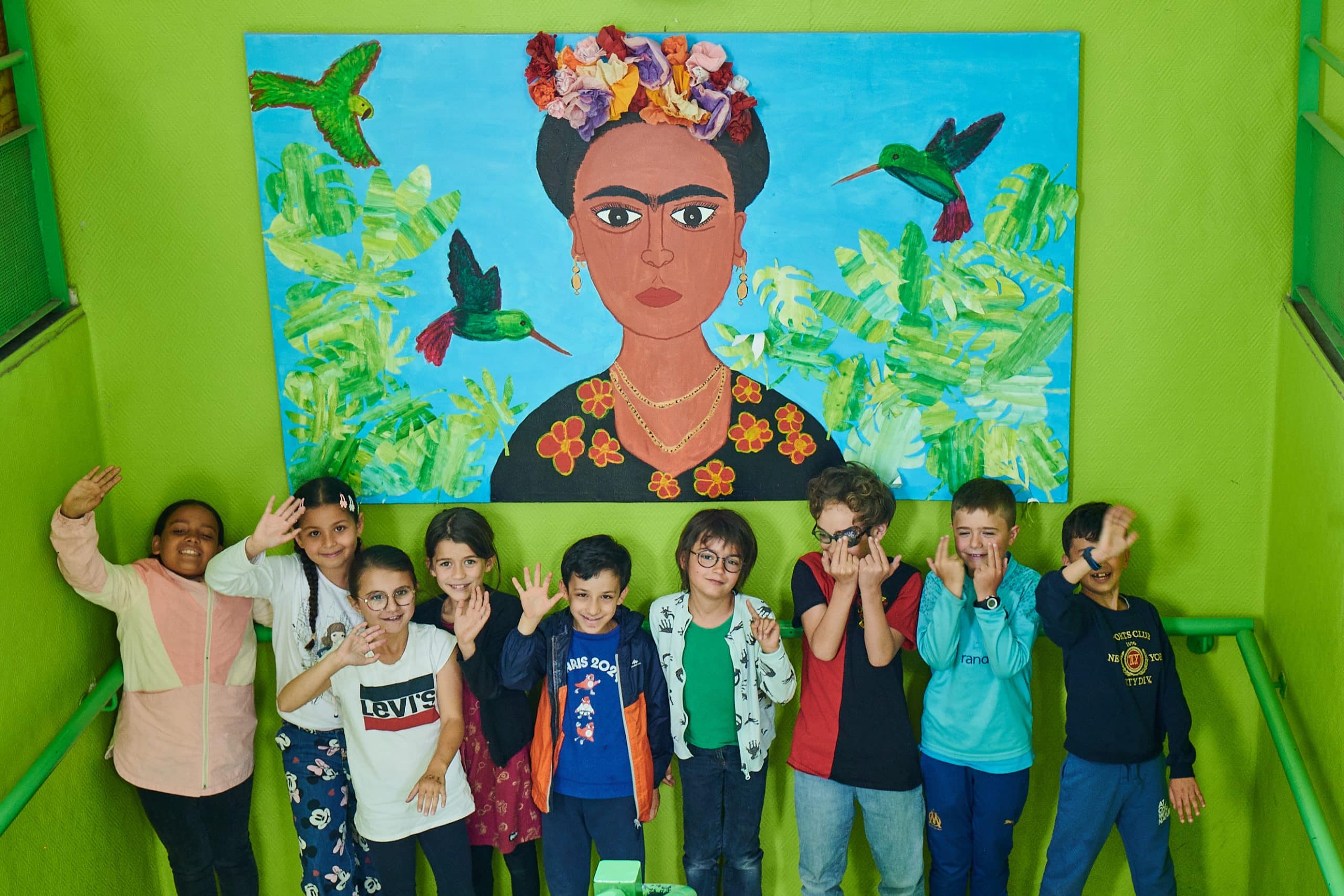 Enfants classe de CE2